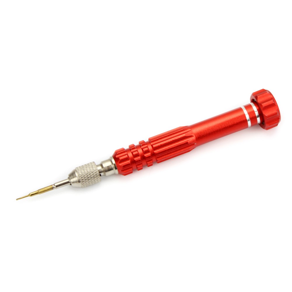 5-in-1 Professional Disassembling Repair Opening Tool Screwdriver Set for iPhone Repair - Red-4