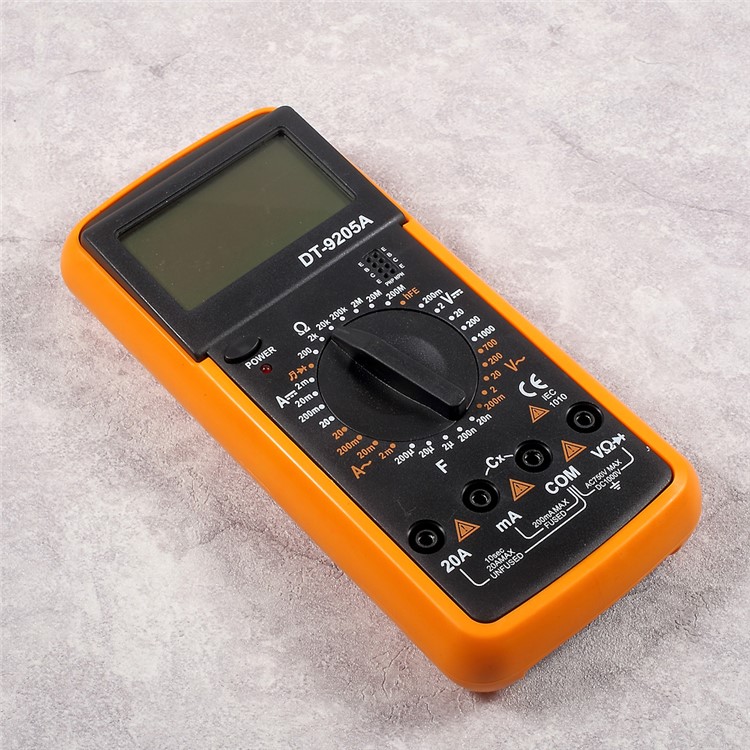 DT-9025A Digital Multimeter AC/DC Ammeter Resistance Capacitance Tester with LCD Display-2