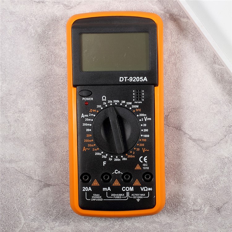 DT-9025A Digital Multimeter AC/DC Ammeter Resistance Capacitance Tester with LCD Display-7