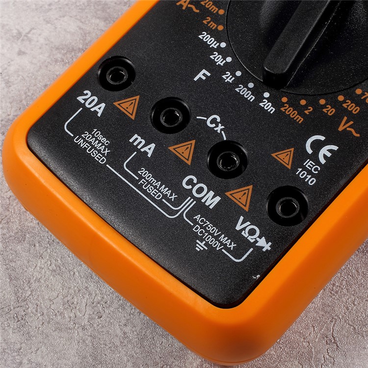 DT-9025A Digital Multimeter AC/DC Ammeter Resistance Capacitance Tester with LCD Display-8