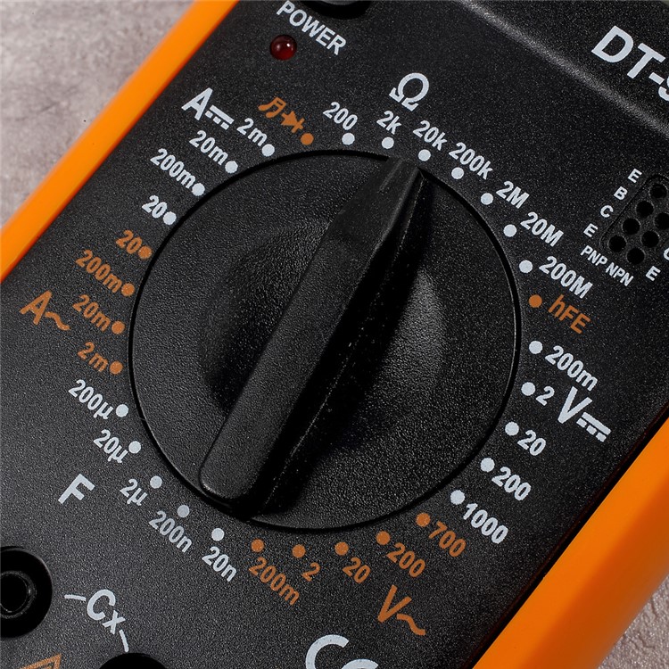 DT-9025A Digital Multimeter AC/DC Ammeter Resistance Capacitance Tester with LCD Display-9