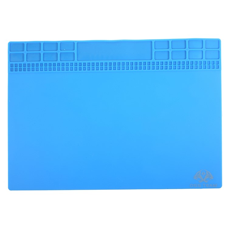 W211 Soft Magnetic Heat Insulation Repair Platform Mat Pad - Blue-1