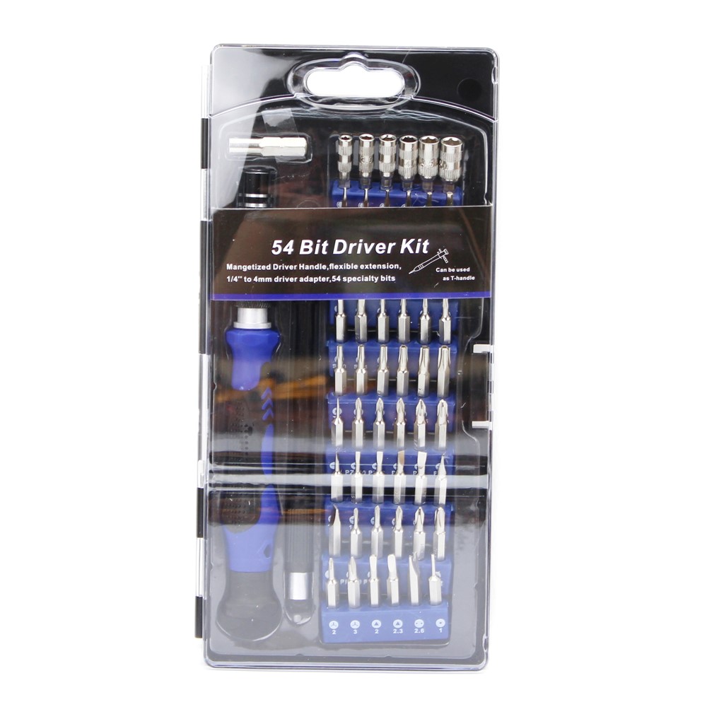 58-in-1 54 Bits Precision Screwdriver Disassembly Repairing Tool Set for iPhone Samsung Etc.-8