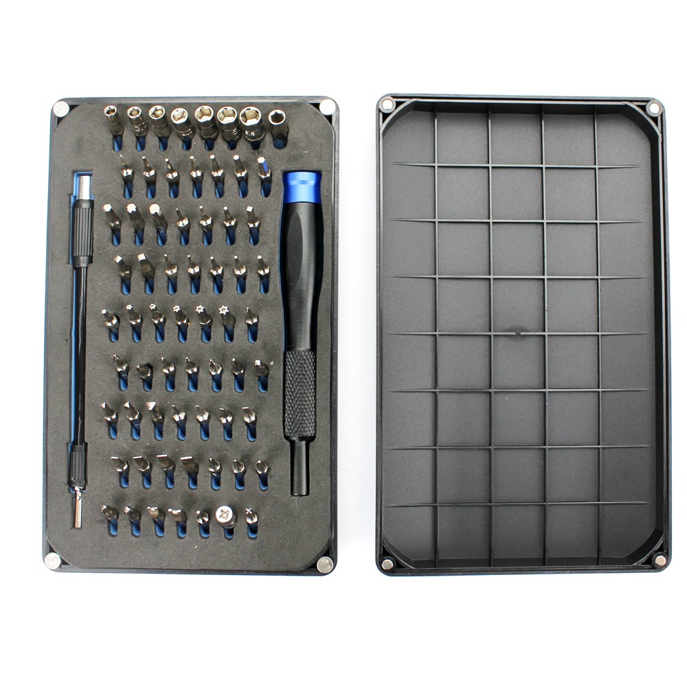 66-in-1 64 bit di cacciavite di precisione Riparazione Set di strumenti di smontaggio per iPhone Samsung Etc.-9