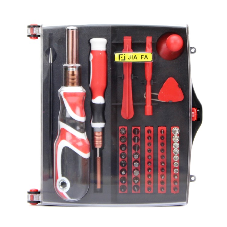 JIAFA JF-6095D 56 In 1 Multifunktions-Präzisions-Schraubendreher Reparatur-Werkzeug-Set-13