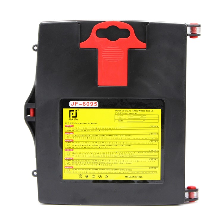 JIAFA JF-6095D 56 In 1 Multifunktions-Präzisions-Schraubendreher Reparatur-Werkzeug-Set-14