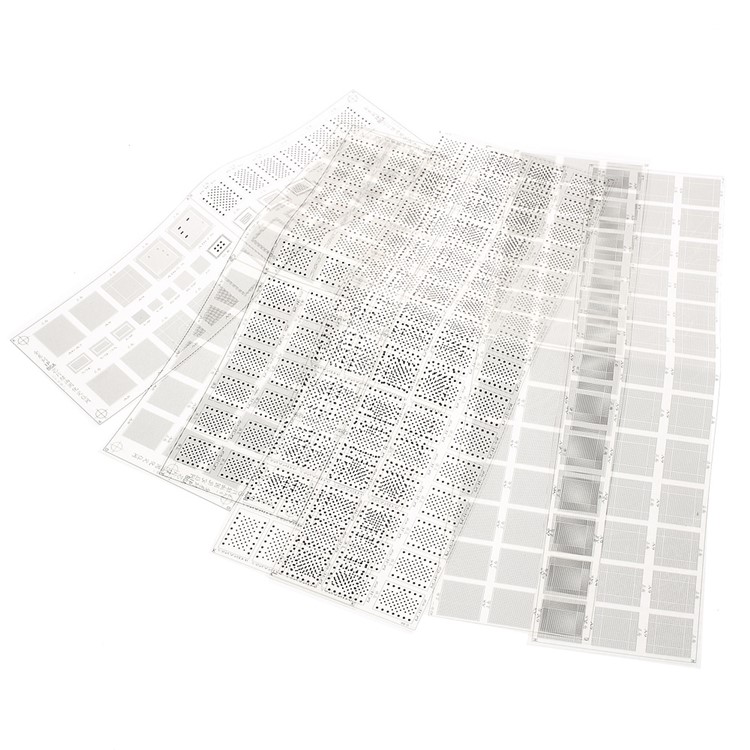 WL Repair Paint-shedding on BGA Chip Green UV Welding Fluxes Oil Net Sheet-1