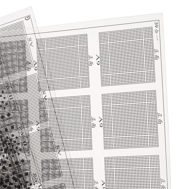 WL Repair Paint-shedding on BGA Chip Green UV Welding Fluxes Oil Net Sheet-4
