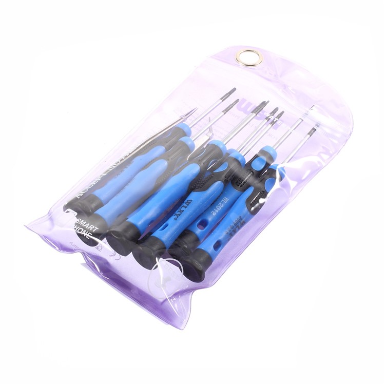 10-in-1 Professional Disassembling Repair Opening Tool Screwdriver Set-11