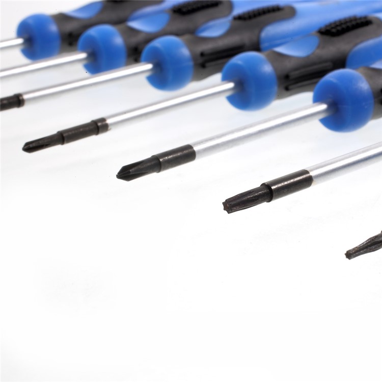 10-in-1 Professional Disassembling Repair Opening Tool Screwdriver Set-2