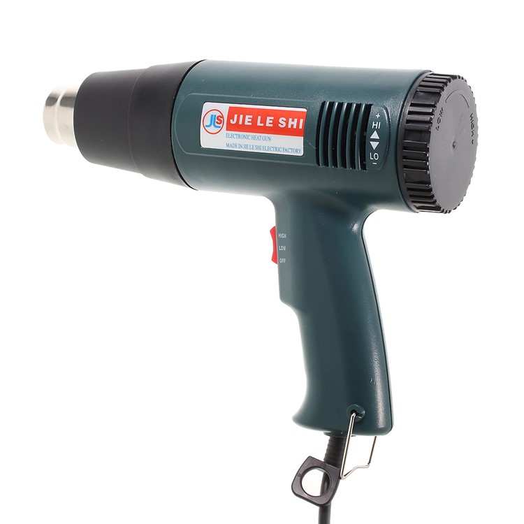 JLS-802 1800W 220V Adjustable Temperature Electronic Heat Gun for Crafts, Shrink Tubing, Repair - CN Plug-2