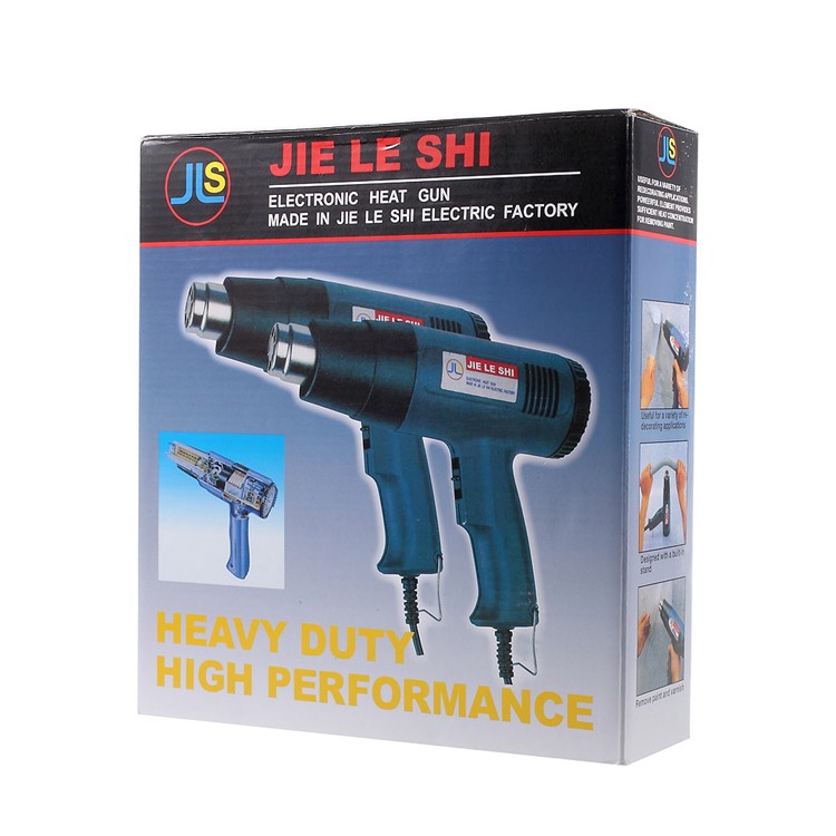 JLS-802 1800W 220V Adjustable Temperature Electronic Heat Gun for Crafts, Shrink Tubing, Repair - CN Plug-9
