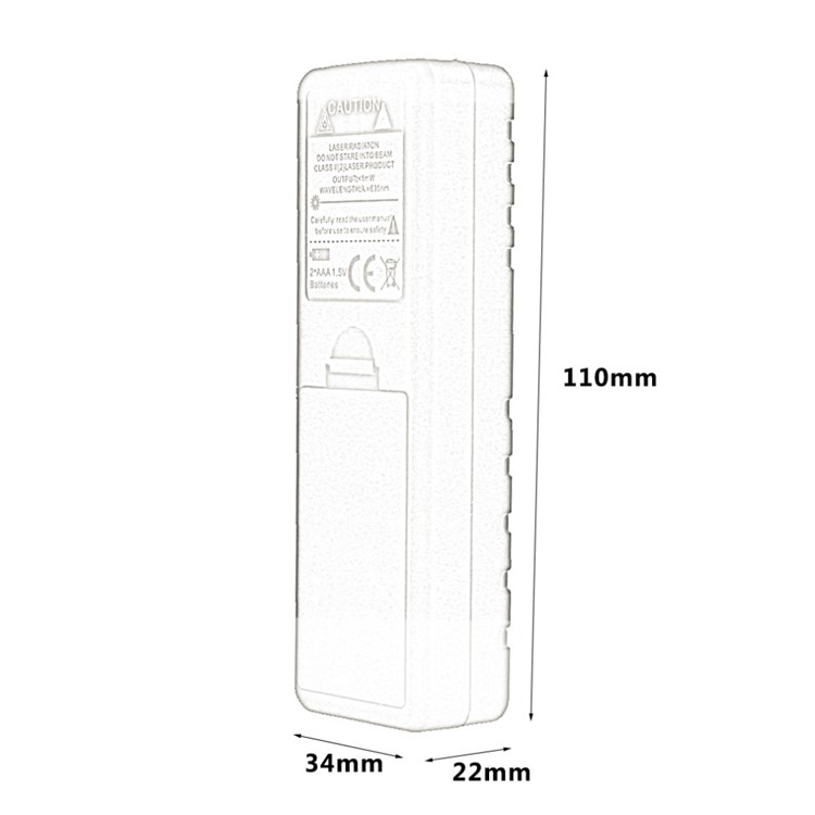 CP-100H Mini 100M Handheld Digital Laser Distance Meter Diastimeter for Construction Industries - Black-11