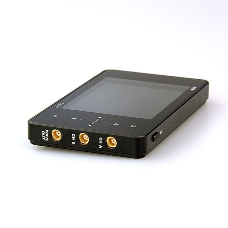 DS202 Portable Mini Handheld Touch Screen Digital Storage Two Channel Oscilloscope - Black-6