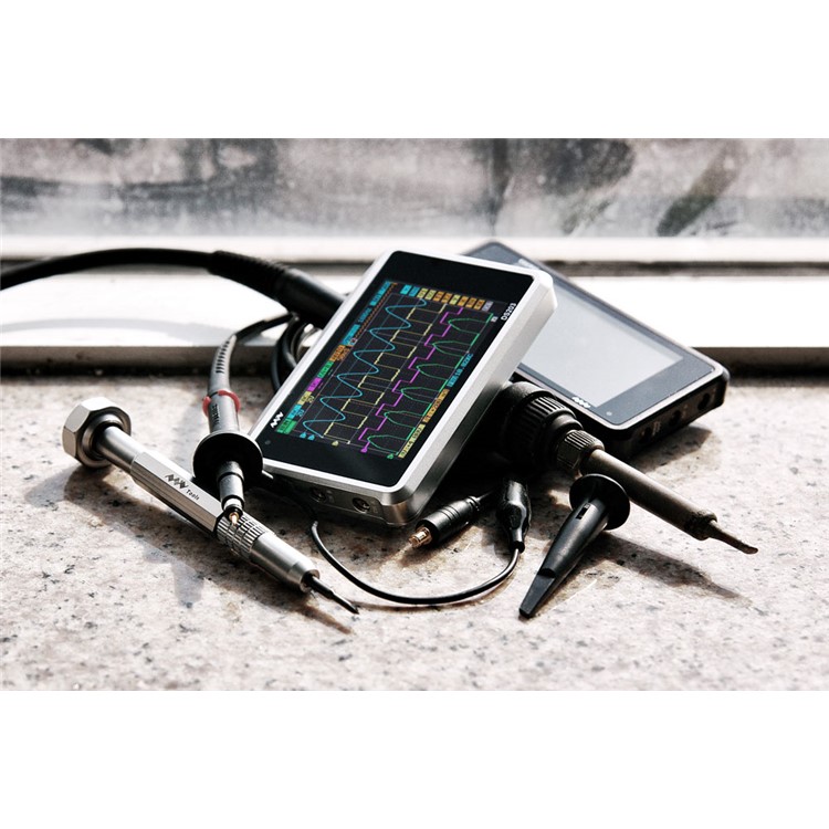 DS203 Portable 3-inch LCD Display Touch Screen 4 Channel Digital Storage Oscilloscope - Black-13
