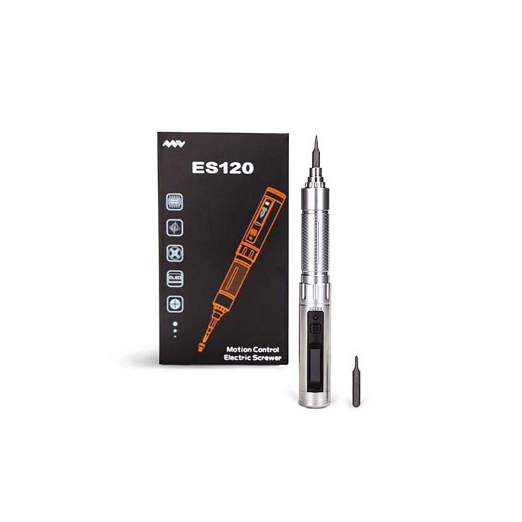 ES120 Precision Motion Control Cordless Electric Power Screwdriver with PH00 SL2 Bits-23