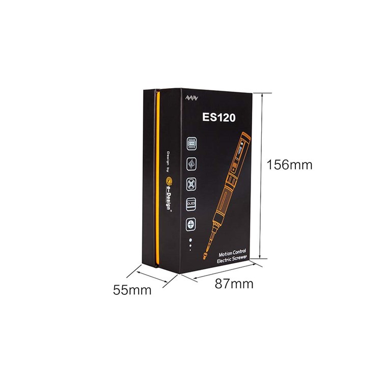 ES120 Precision Motion Control Cordless Electric Power Screwdriver with PH00 SL2 Bits-3