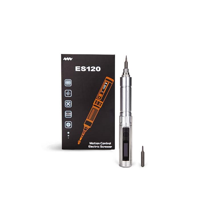 ES120 Precision Motion Control Cordless Electric Power Screwdriver with PH00 SL2 Bits-4