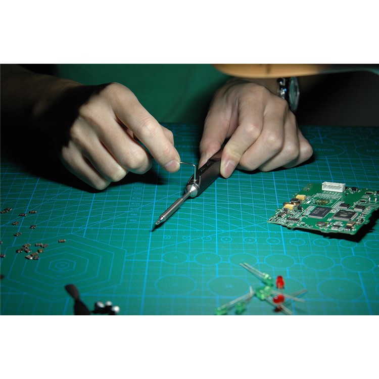 TS100 Professional Electric Soldering Iron Set LCD Display Temperature Adjustment B2/BC2 Double Tip-10