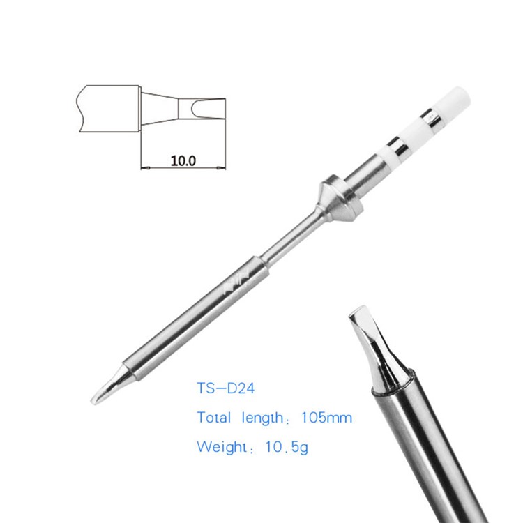 TS100 Professional Electric Soldering Iron Set LCD Display Temperature Adjustment B2/BC2 Double Tip-20