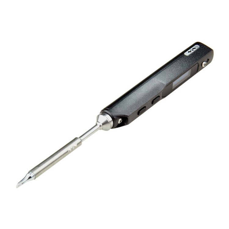 TS100 Mini Electric Soldering Iron Set LCD Display Temperature Adjustment BC2 Tip-3
