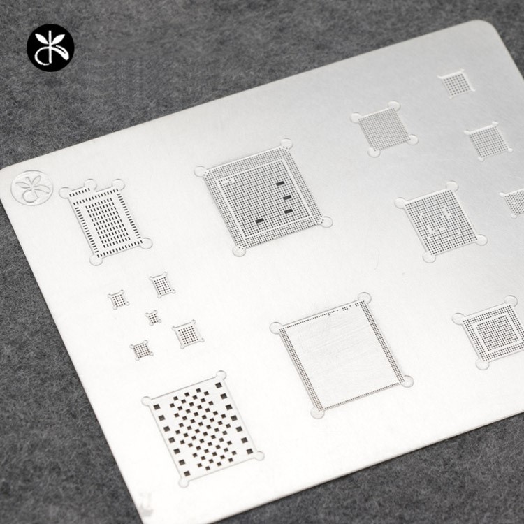 MIJING 3 Teile / Satz 3D IC Reparatur BGA Blechlöten Schablonen Net Für Für Iphone 7/7 Plus / 6 S / 6 S Plus / 6/6 Plus-3