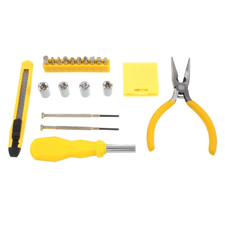 LENOVO 20 in 1 Multi-functional Precision Screwdriver Plier Knife Repair Tool Set-3