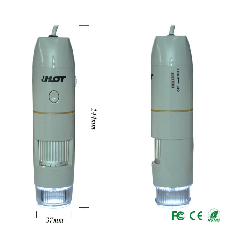 HOT HT-80PS LED Torch Battery Polarization Microscope Digital Super Camera Polarized Smart Gear with Stand-13