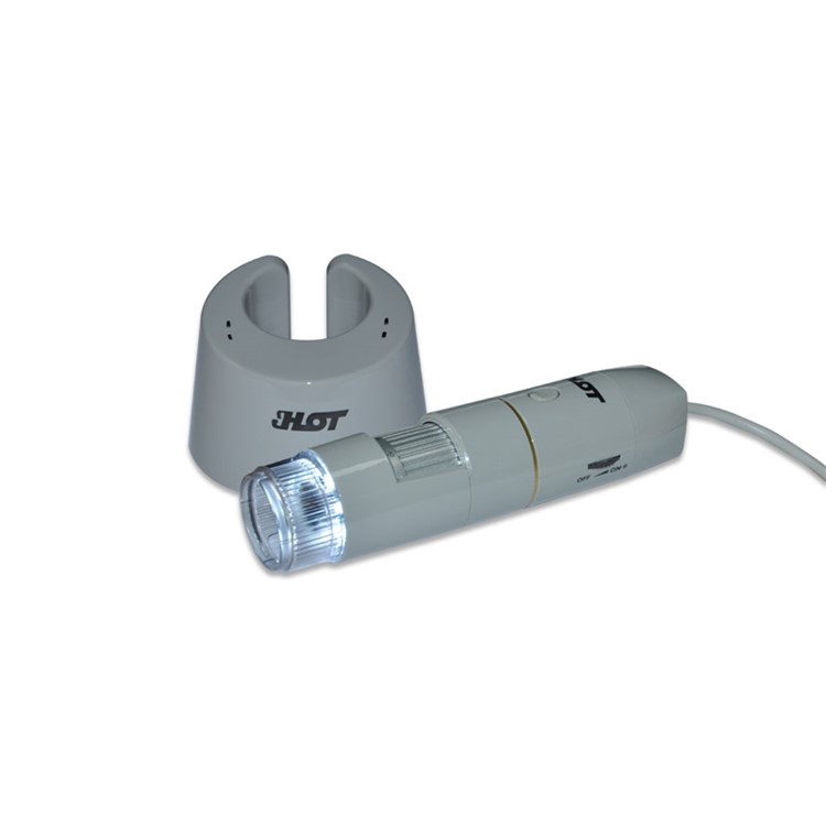 HOT HT-80PS LED Torch Battery Polarization Microscope Digital Super Camera Polarized Smart Gear with Base-12