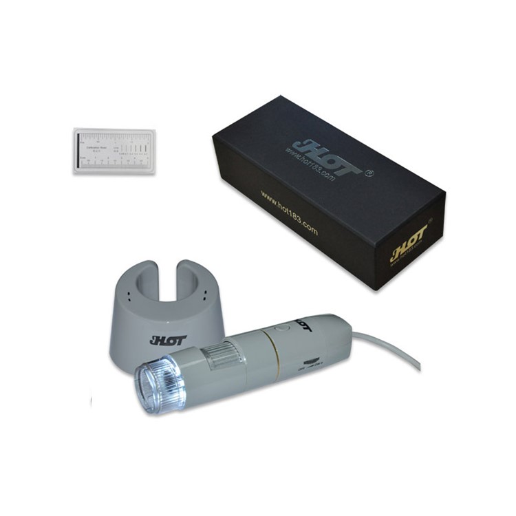 HOT HT-80PS LED Torch Battery Polarization Microscope Digital Super Camera Polarized Smart Gear with Base-17