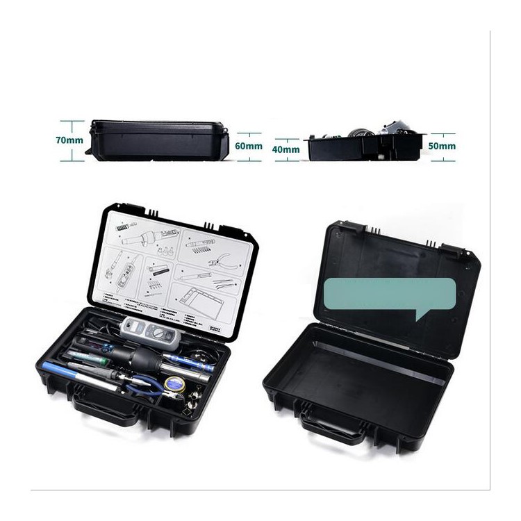 YIHUA 27-in-1 Household Digital Soldering Iron and Hot Air Gun Rework Station Tool Kit - 110V-3