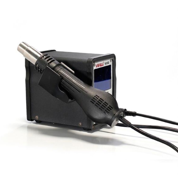 YIHUA 2 In 1 LCD Lötstation Mit Heißluftpistole Reparatur Schweißwerkzeug - 110 V / US-Stecker-4