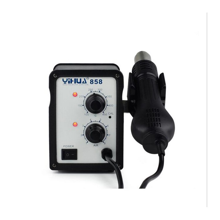 YIHUA 858 Hot Air Gun SMD Rework Station Iron Solder Soldering Tool - 110V-2