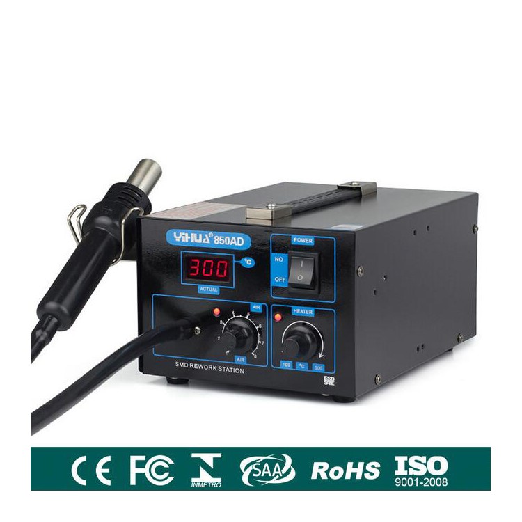 YIHUA 850AD 550W 110V SMD Hot-Air Electronic Cell Phone Soldering Station Air Pump-1