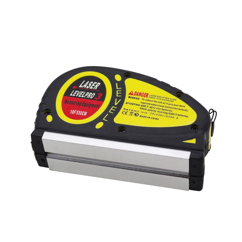Horizontal & Vertical Laser Level PRO 3 with Tape Measure 18F/5.5M-5