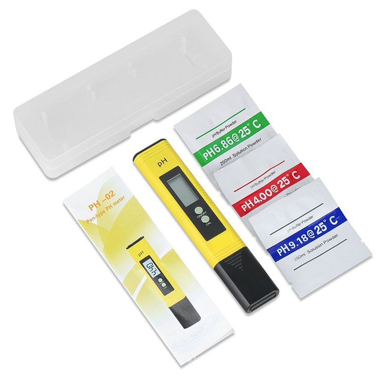 Portable 0.01 High Accuracy pH Meter Water Quality Tester with 0-14 pH Measurement Range-14