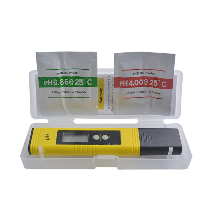 Portable 0.01 High Accuracy pH Meter Water Quality Tester with 0-14 pH Measurement Range-8