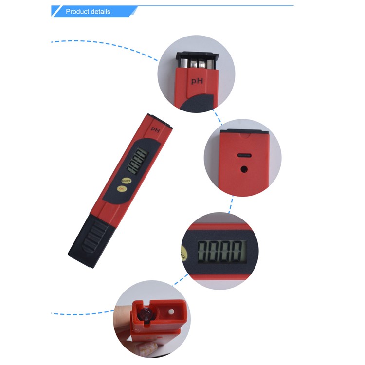 Portable 0.01 High Accuracy Digital pH Meter Water Quality Tester with 0-14 pH Measurement Range for Household Drinking Water, Hydroponics, Aquariums etc-7