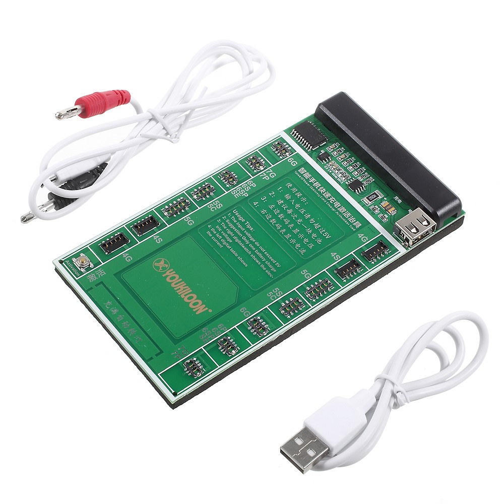 YOUKILOON 901 Fast Battery Charger Circuit Board Activation Tester for iPhone 7/7 Plus/6s/6s Plus etc.-2