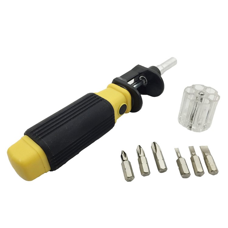 Bit 360 Screwdriver 6 in 1 Multi-functional Rotating Screwdriver Set with 6 Magnetic Bits-7