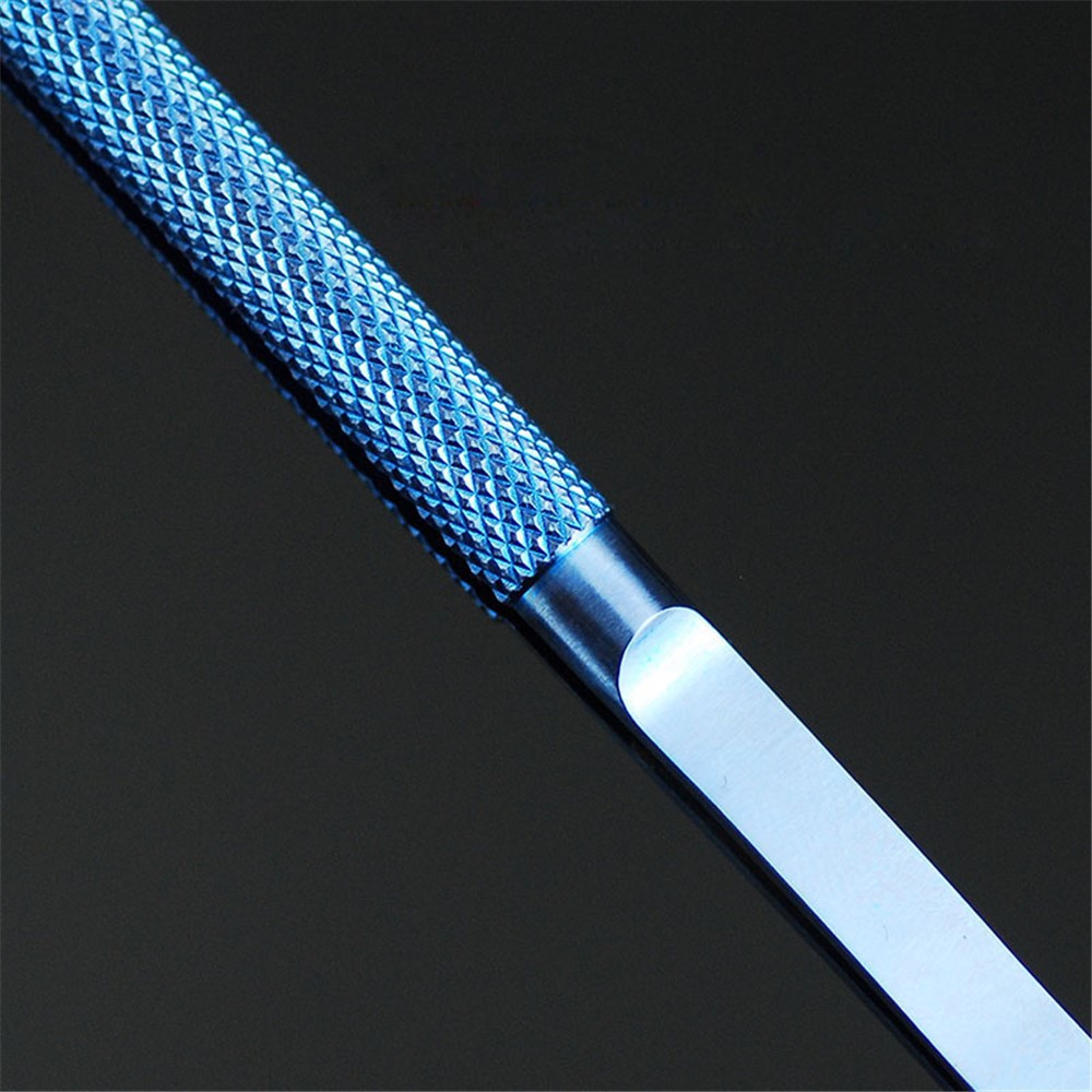 0.15mm Titanium Alloy Fngerprint Jump Wire Tweezer for Mobile Phone Mainboard Maintenance - Straight Tip-4