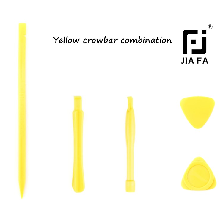 5PCS/Lot Plastic Opening Pry Tool Spudger Kit - Yellow-1