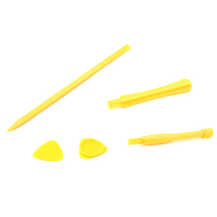 5PCS/Lot Plastic Opening Pry Tool Spudger Kit - Yellow-2