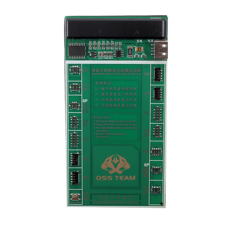 W208A Professional Battery Activation Charge Board with USB for iPhone 7 Battery Fast Charge Board-4