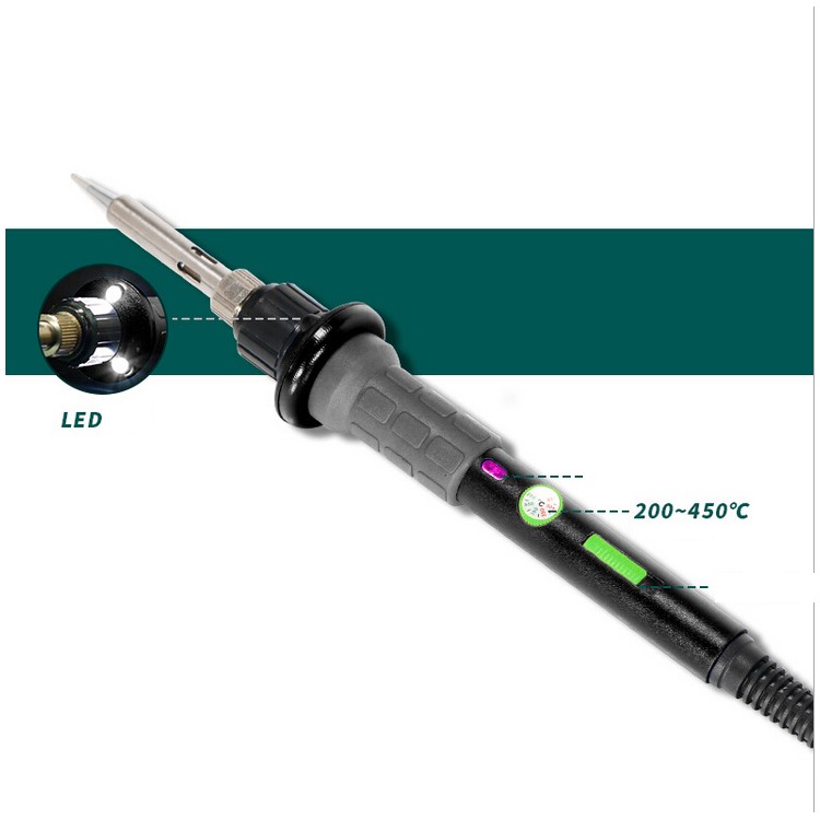 YIHUA 947 60W Adjustable Temperature Welding Solder Soldering Iron - 110V-2