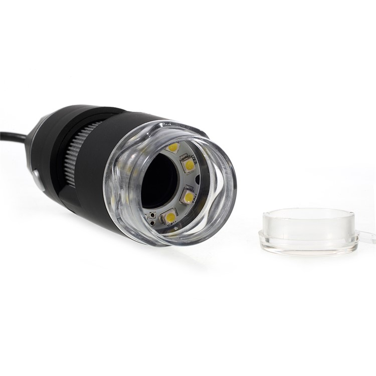 portátil USB 1X-1000X 8-LED Digital Microscope Lupa para endoscópio com 2.0MP Camera Video-9