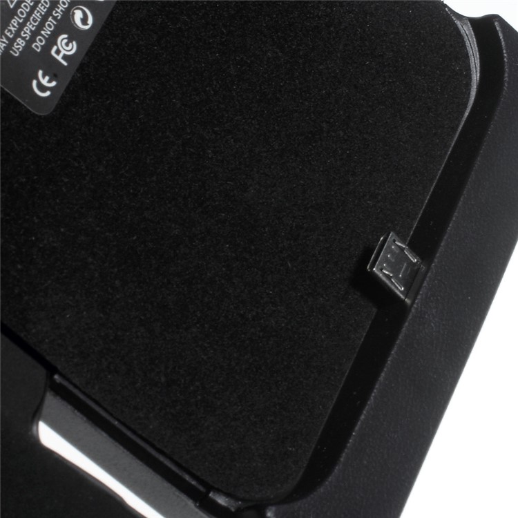 4200mAh Leather Backup Battery Charger Case for Motorola Nexus 6 XT1103 XT1100 - Black-5