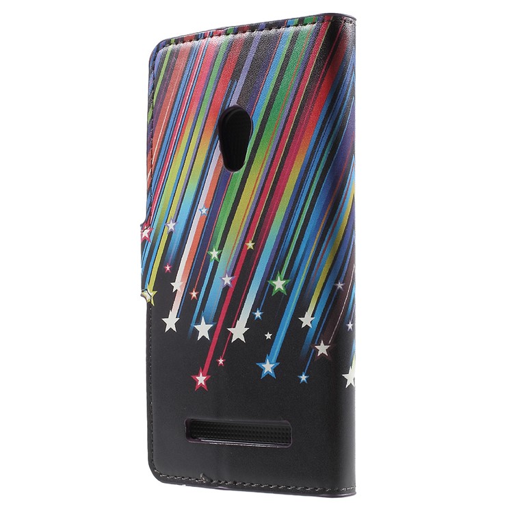 Stand Leather Magnetic Case for Asus Zenfone 5 A500KL A500CG (2014) / A501CG (2015) - Meteor Shower-2