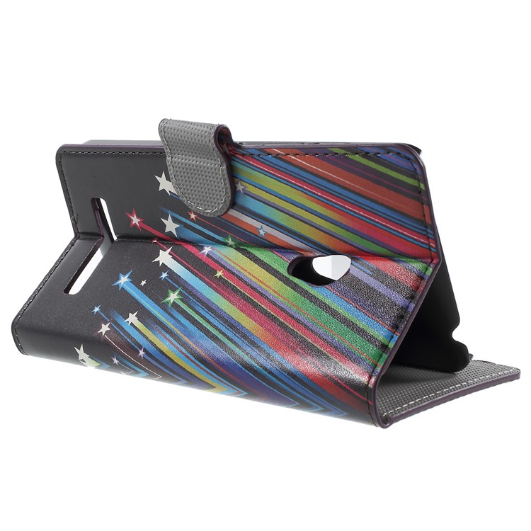 Stand Leather Magnetic Case for Asus Zenfone 5 A500KL A500CG (2014) / A501CG (2015) - Meteor Shower-3