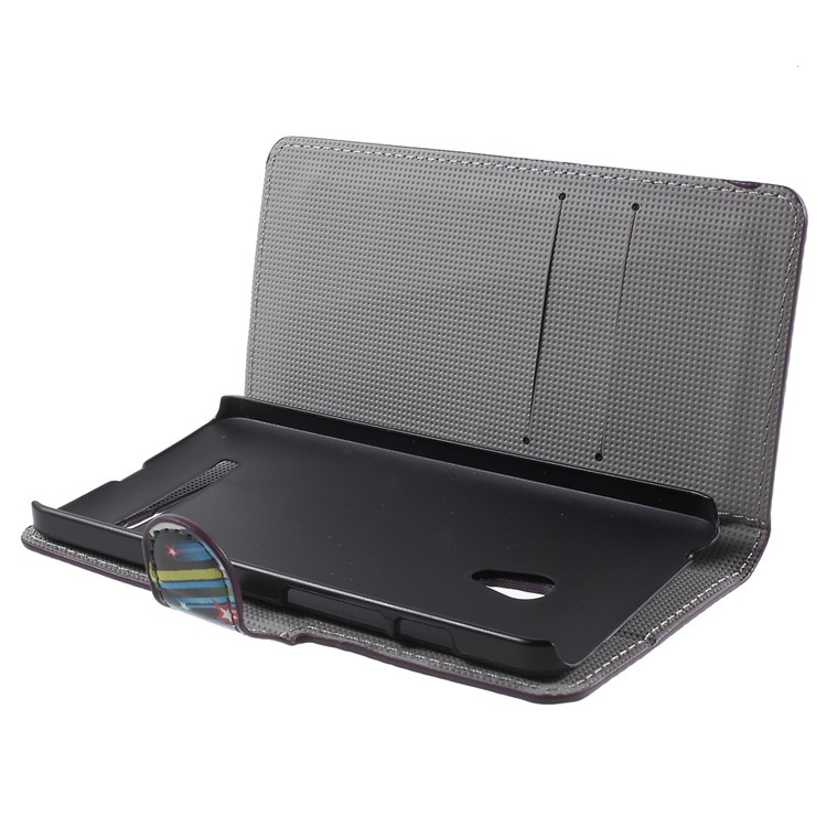 Stand Leather Magnetic Case for Asus Zenfone 5 A500KL A500CG (2014) / A501CG (2015) - Meteor Shower-5